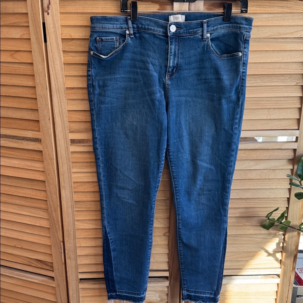 LOFT Dark Blue Denim Jeans